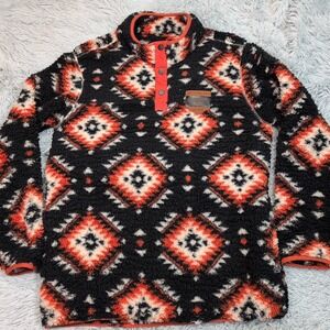 Iowa Hawkeyes Sweatshirt Mens L Black Pockets‎ Athletic College University Cozy